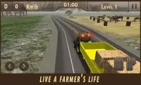 kebun traktor simulator Screen Shot 0