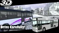 Snow Bus Driver Simulator HD Screen Shot 0