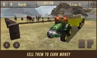 Tractor Simulator Farm Animals Screen Shot 2