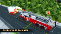 Fire Truck Rescue 3D Simulator Screen Shot 3