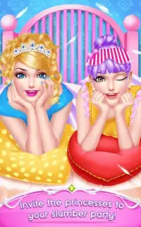 Princess PJ Party Makeover Spa Screen Shot 4