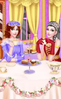 Princess PJ Party Makeover Spa Screen Shot 1