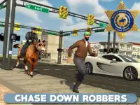 Police Horse Chase -Crime Town Screen Shot 9