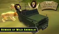 Wild Animal Safari Park 3D Sim Screen Shot 1