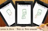 Learn to Draw Guys of Simpsons Family Screen Shot 7