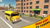 School Bus Driving Up Hill Rush - Free Bus Games Screen Shot 4