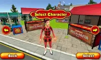 Hoverboard Pizza Delivery Surfer 3d Screen Shot 13