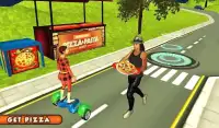 Hoverboard Pizza Delivery Surfer 3d Screen Shot 4