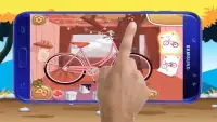 العاب تلوين دراجة الاميرة - العاب بنات و اولاد Screen Shot 2