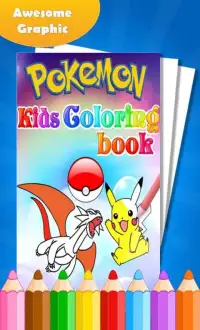 Coloring book for pokem fans Screen Shot 6