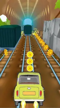 Subway Super Mr-Bean Car Adventure Screen Shot 1