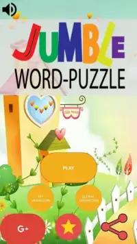 Jumble Word Puzzle Screen Shot 4