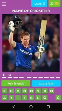 Guess Cricket Player Names Screen Shot 3