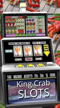 3D King Crab Slots - Free Screen Shot 0