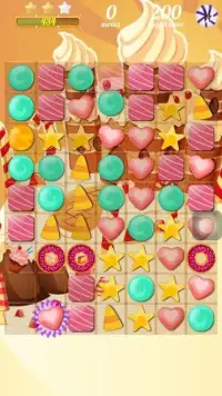 Candy Shop 2018: Sweet Glitter Match Saga Deluxe Screen Shot 3