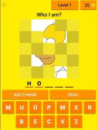 The Simpsons Quiz Screen Shot 12