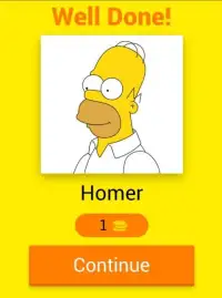 The Simpsons Quiz Screen Shot 4