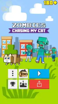 Zombies Chasing My Cat Screen Shot 16