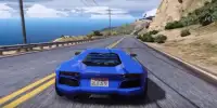 Supercar Aventador Driving 3D Screen Shot 6