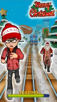 Santa Runner: Subway Surfer 3D Screen Shot 5