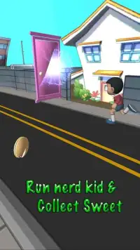 Nerd Boy Nobi Subway Run 3D Screen Shot 2