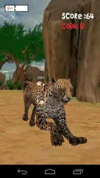 Animal Run :Cheetah 3D Screen Shot 12