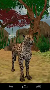 Animal Run :Cheetah 3D Screen Shot 1