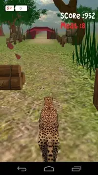 Animal Run :Cheetah 3D Screen Shot 8