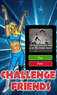 Pro Wrestling Quiz - Body Slams True False Trivia Screen Shot 3