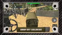 OffRoad Army Truck Transport Screen Shot 3