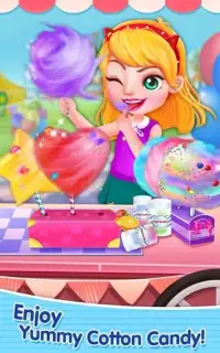 Cotton Candy Food Maker Game Screen Shot 0