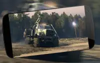 Army Truck Off Road Driving Hill Climb Simulation Screen Shot 0