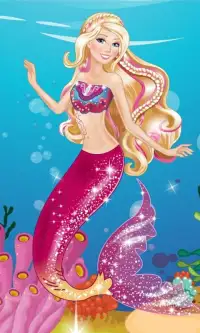 Dress Up Barbie A Mermaid Tale Screen Shot 2