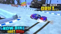 SNOW BIKE DRIFT RIDER Screen Shot 5