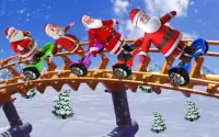 Christmas Vr Roller Coaster Screen Shot 2