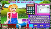 Farm Store Cashier Girl - Cash Register Games Screen Shot 0
