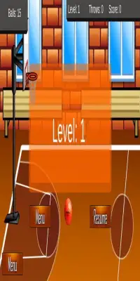 Basketboll oyunu Screen Shot 2