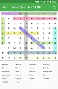 Word Search Puzzle Game Screen Shot 11