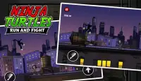 The Ninja Shadow Turtle Run and Fight Screen Shot 1