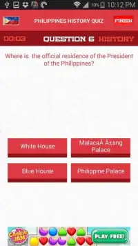 Philippines history quiz Screen Shot 8