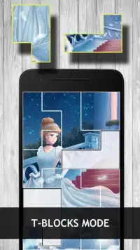T-Puzzle: Princess Girls Games Screen Shot 3
