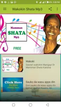 Wakokin Shata Mp3 Screen Shot 3