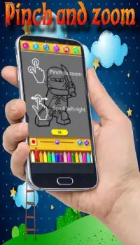 Learn to color Cartoons Screen Shot 3