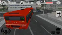 Coach Bus Driving Transport 3D Screen Shot 4