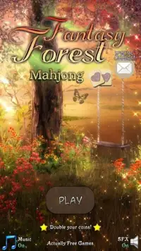 Mahjongg Game Fantasy Forest Screen Shot 3
