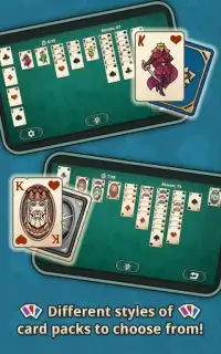 FreeCell Solitaire Screen Shot 6