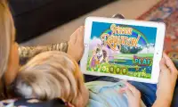 Rapunzel riding horse : free games Screen Shot 3