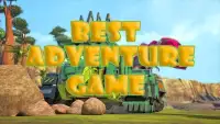 Dino Super trux Adventure Game Screen Shot 1