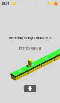Rotating Bridge Runner: crossy Screen Shot 6