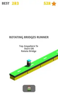 Rotating Bridge Runner: crossy Screen Shot 14